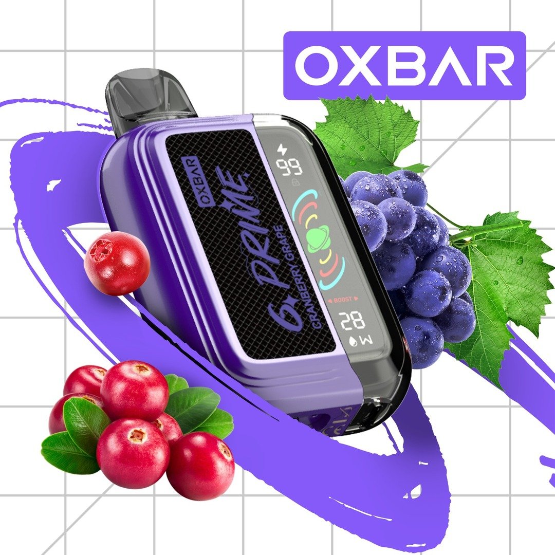Oxbar G Prime 5% - Cranberry Grape