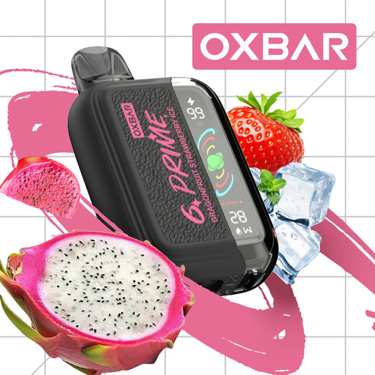 Oxbar G Prime 5% - Dragonfruit Strawberry Ice 5%