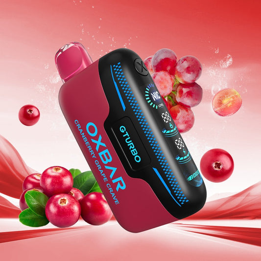 Oxbar Gturbo 36K  Cranberry Grape Crave (Nicotine Adjustable)
