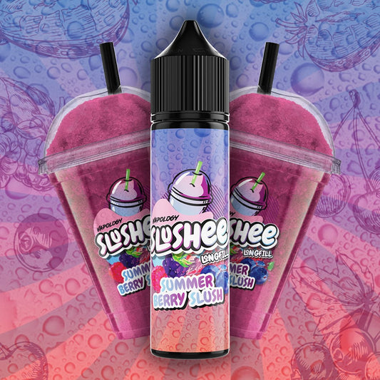 Vapology Salts/MTL Flavour Shot - Summer Berry Slush 60ml