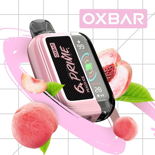 Oxbar G Prime 5% - Peach Ice