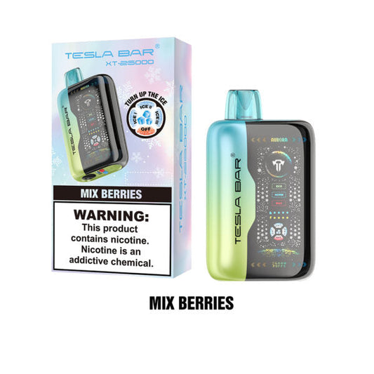 TESLA Bar XT26000 Mix Berries (ICE Control) 50mg