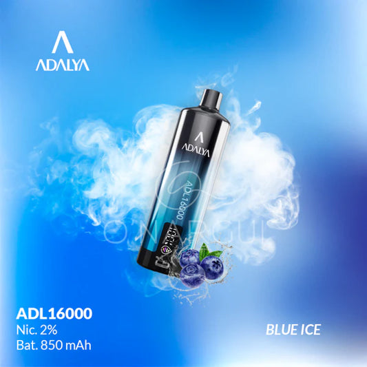 Adalya 16000 Hooka - Blue Ice 2%