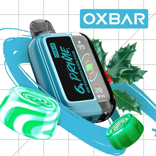 Oxbar G Prime 5% - Wintergreen Bubblegum