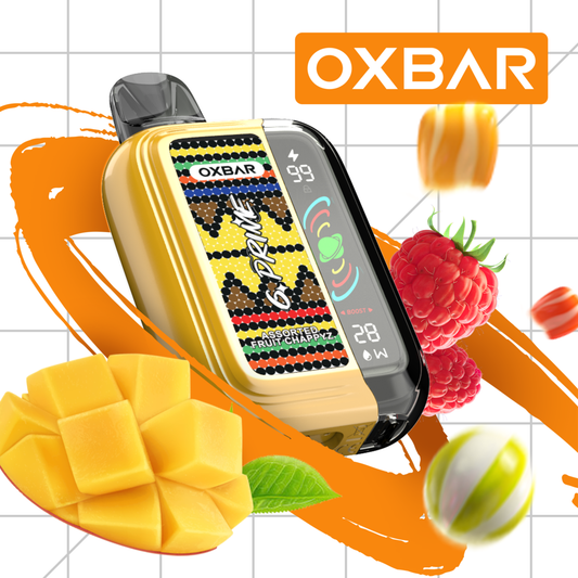 Oxbar G Prime 5% - Asst Fruit Chappyz