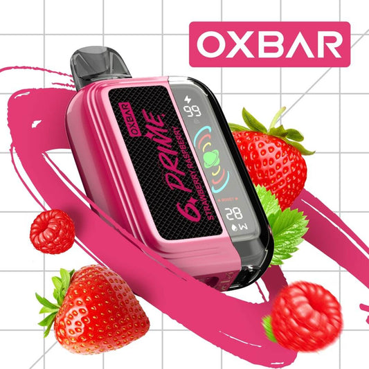Oxbar G Prime 5% - Strawberry Raspberry