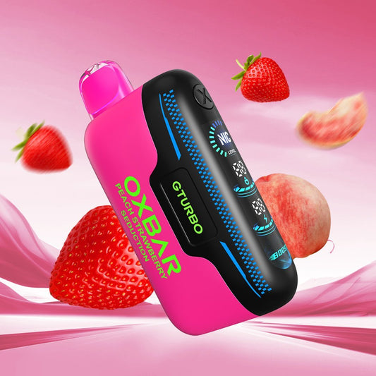 Oxbar Gturbo 36K Peach Strawberry Seduction (Nicotine Adjustable)