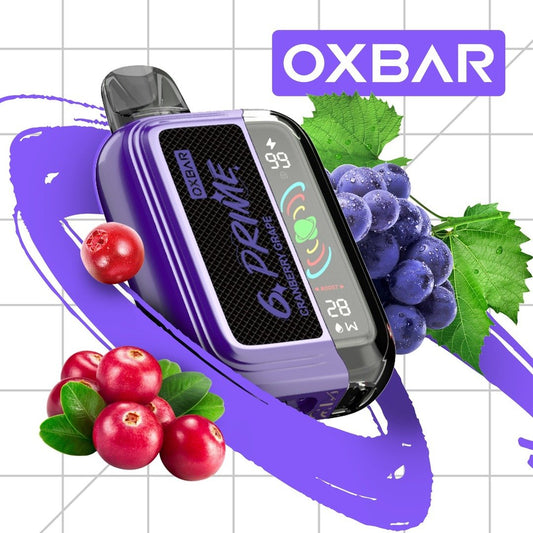 Oxbar G Prime 5% - Cranberry Grape