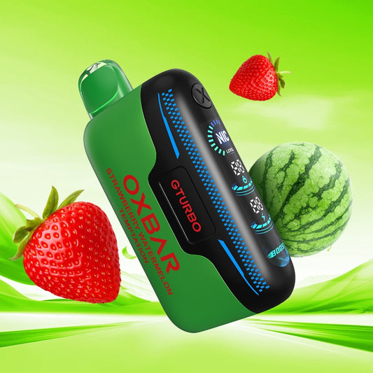 Oxbar Gturbo 36K  Strawberry Watermelon Temptation (Nicotine Adjustable)