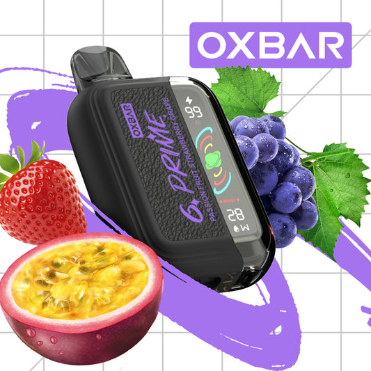 Oxbar G Prime 5% - Passionfruit Strawberry Grape  5%
