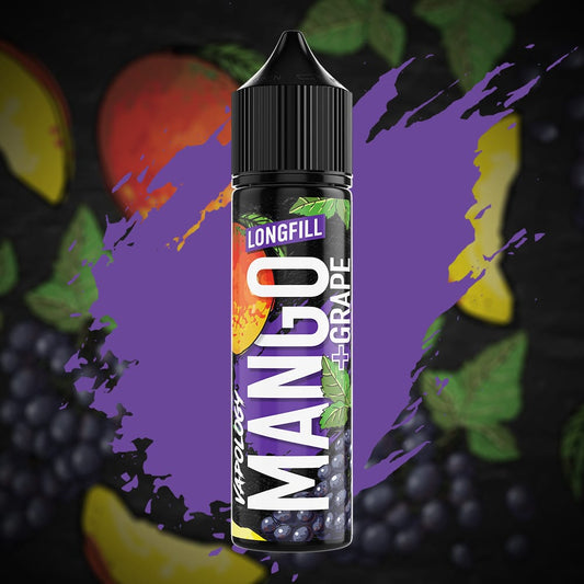 Vapology Salts/MTL Flavour Shot - Mango Grape 60ml