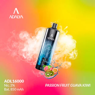 Adalya 16000  Hooka - Passion Kiwi Guava 2%
