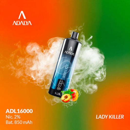 Adalya 16000 Hooka - Lady Killer 2%