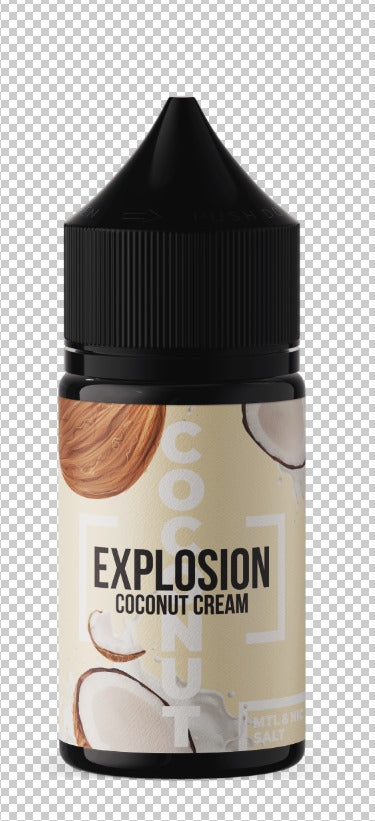 Explosion Nic Salt Eliquid - Coconut Cream