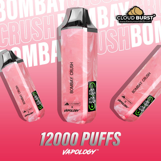 Cloud Burst X Vapology  - 12000 Puff Bombay Crush
