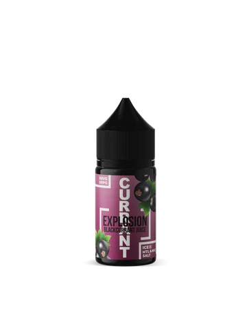 Explosion Nic Salt Eliquid - Blackcurrant Juice