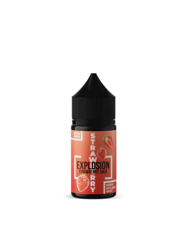 Explosion Nic Salt Eliquid - Strawberry Juice