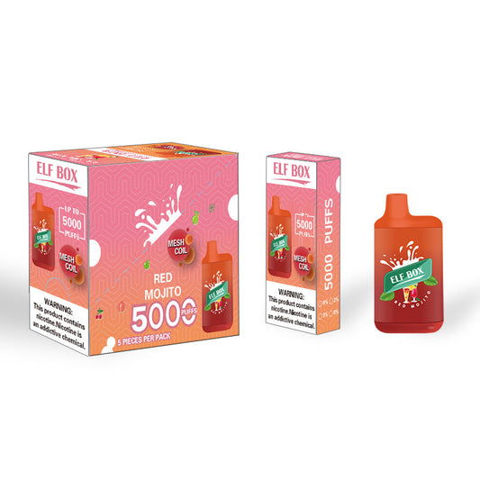 ELF BOX ELB5000 - Red Mojito ice 5%