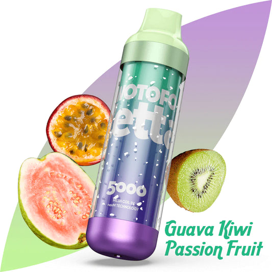 Wotofo Zetta 5000 Puff - Guava Kiwi Passion Fruit