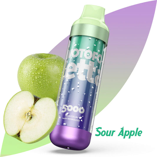 Wotofo Zetta 5000 Puff - Sour Apple