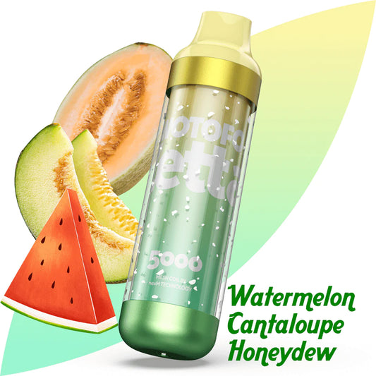 Wotofo Zetta 5000 Puff - Watermelon Cantaloupe Honeydew